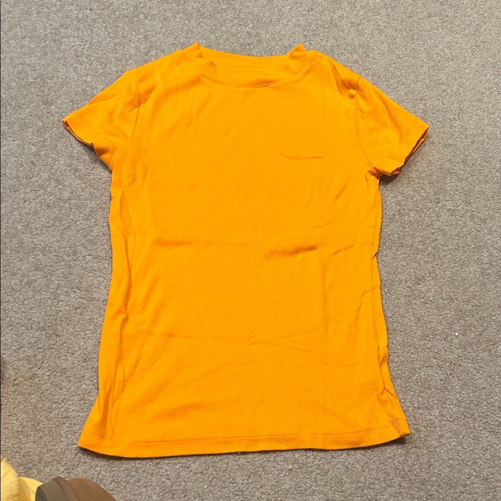 Vibrant Orange Women's Top size XS